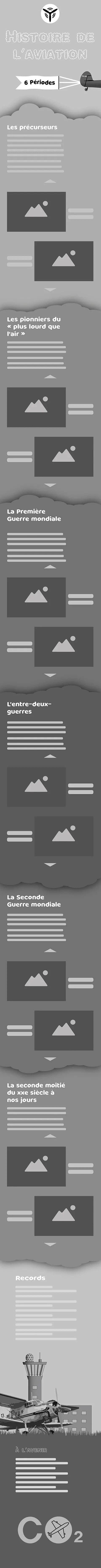 Wireframe 480px site aviation